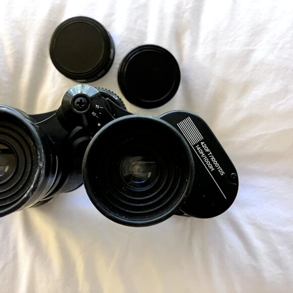 TASCO 7x35mm ZIPFOCUS 2000 Binoculars 420 FT/1000 YDS 140M/1000M Black - Picture 6 of 7